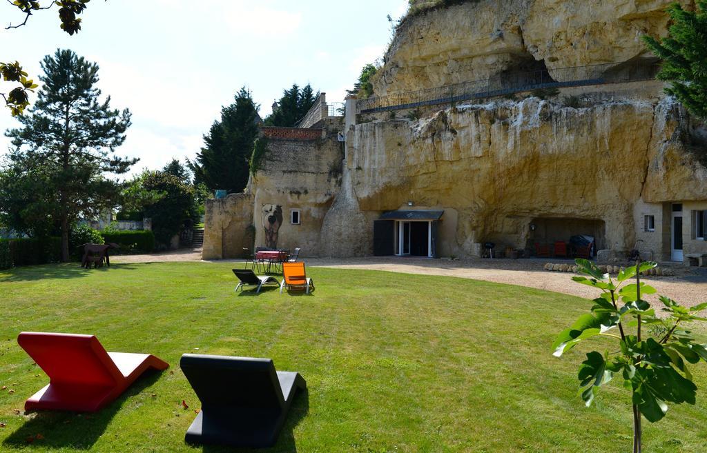 Gites Troglodytes Du Chateau De L'Etoile Vernou-sur-Brenne Quarto foto